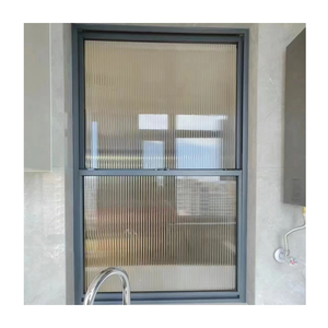 Modern Design Customized UPVC PVC French <strong>Windows</strong> Double <strong>Sash</strong> Swing Sliding <strong>Window</strong> for Sale - Product Image 4