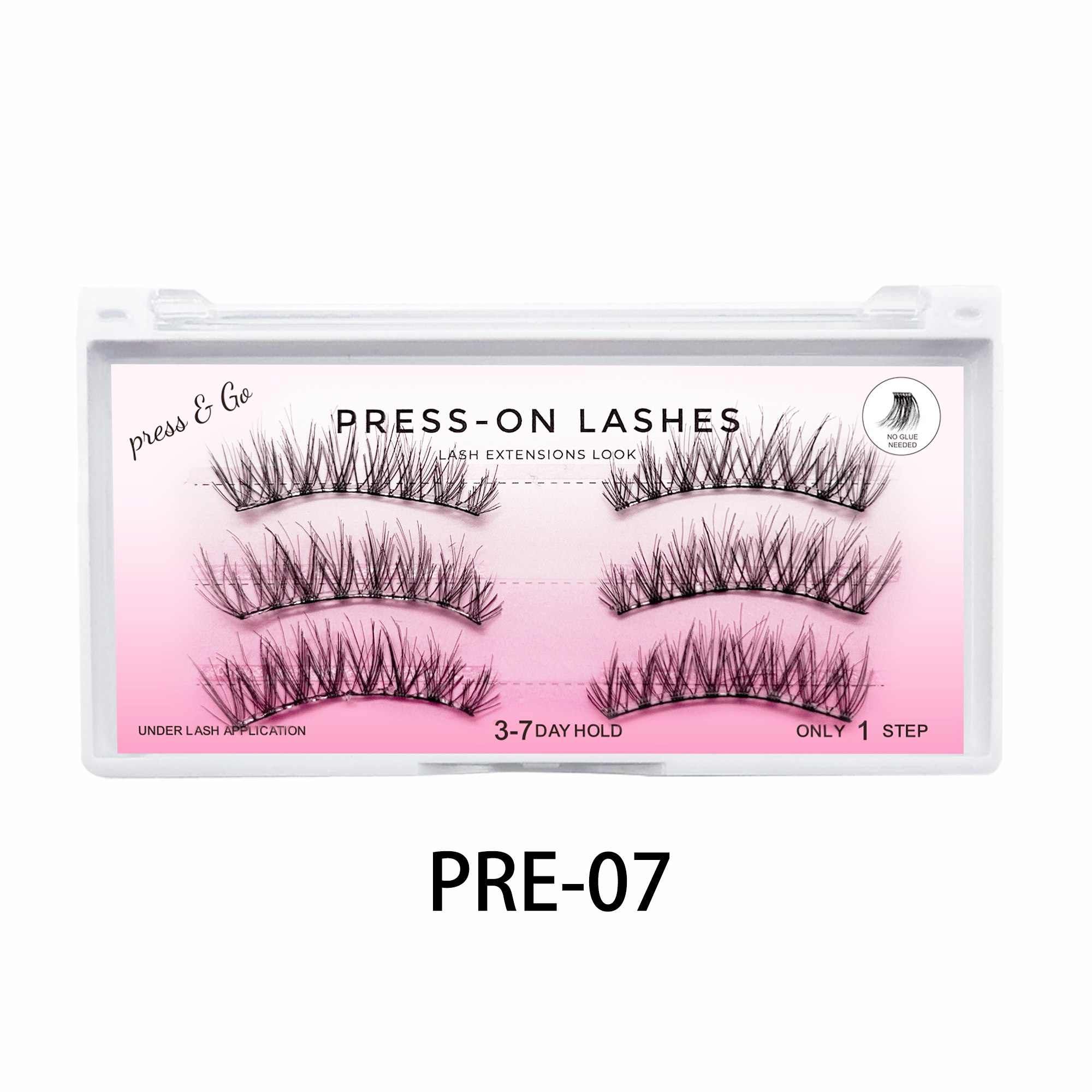 pre Glued Strip Lashes 7
