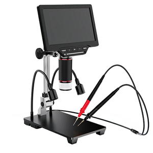 Microscopio Digital Aixun DM21 de 7 pulgadas HD con pantalla Lcd, microscopio Trinocular para reparación de móviles, placa base de teléfono móvil BGA - Product Image 1
