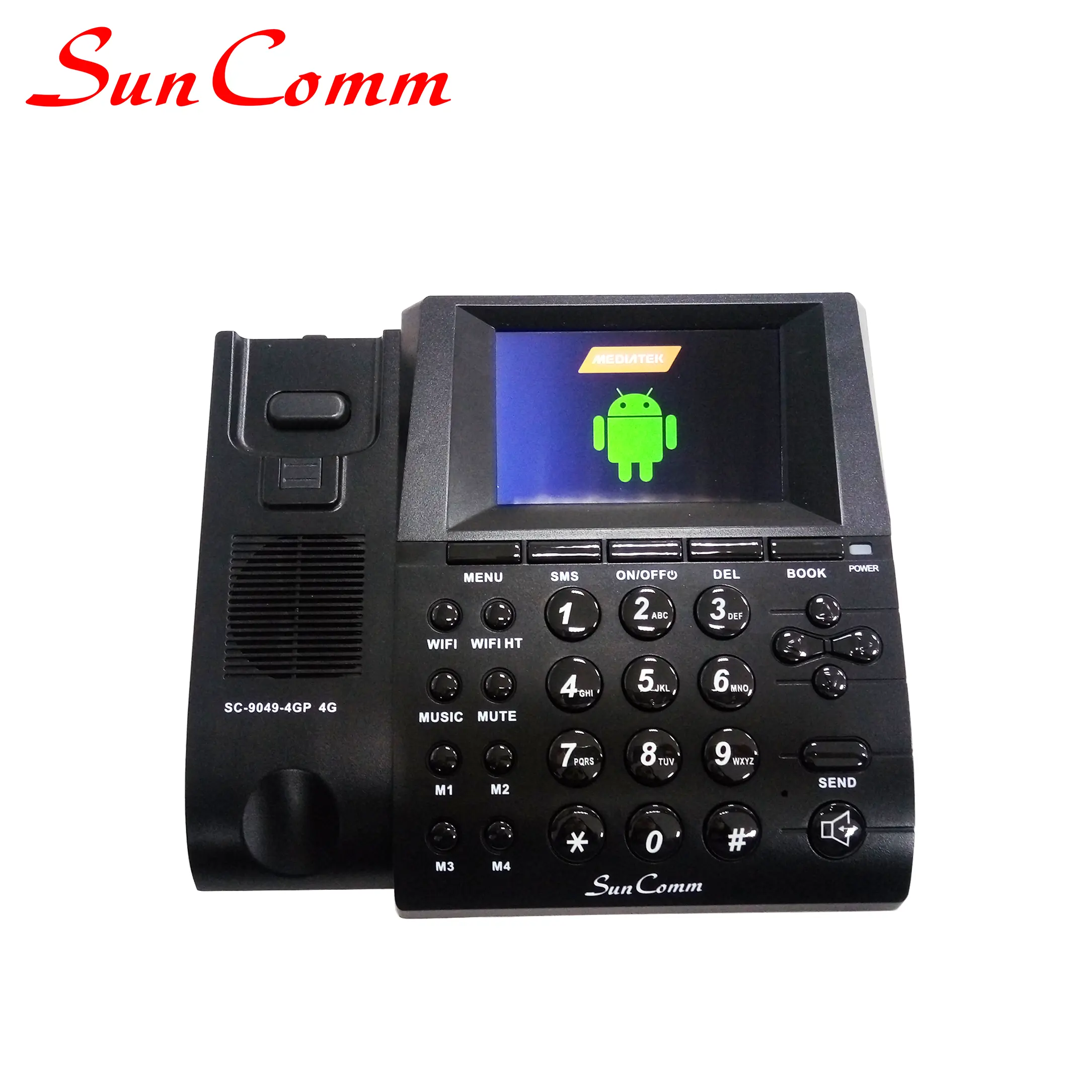 SC-9049-4GP GSM Wifi cố định điện thoại không dây cầm tay máy tính để bàn 4G cho văn phòng và sử dụng nhà