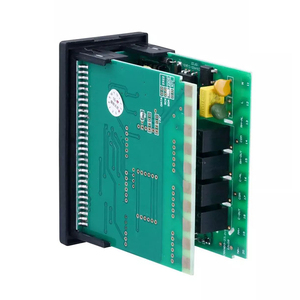 96x96mm calidad 32 segmentos microordenador PLC proceso programable controlador de temperatura 12V XMTD PID RS485 Modbus OEM plástico - Product Image 2