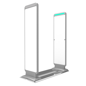 Sistema di sistema scheda di sicurezza keyless entry tag reader lavanderia di tracciamento inventario sicuro antifurto UHF rfid gate per biblioteca