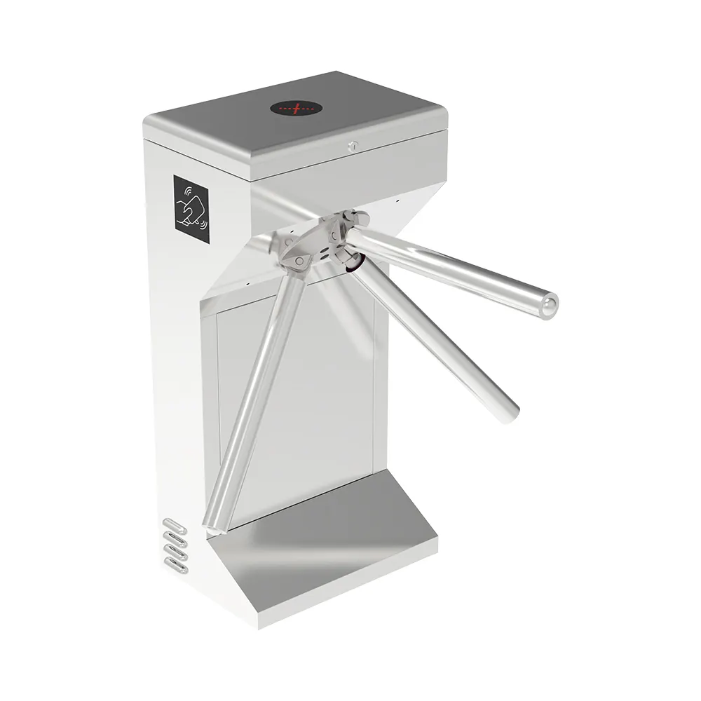 Automatic RFID LED Ditector Security Access Control Pedestrian Tripod Turnstile Mechanism Turnstile Gate For Gyms