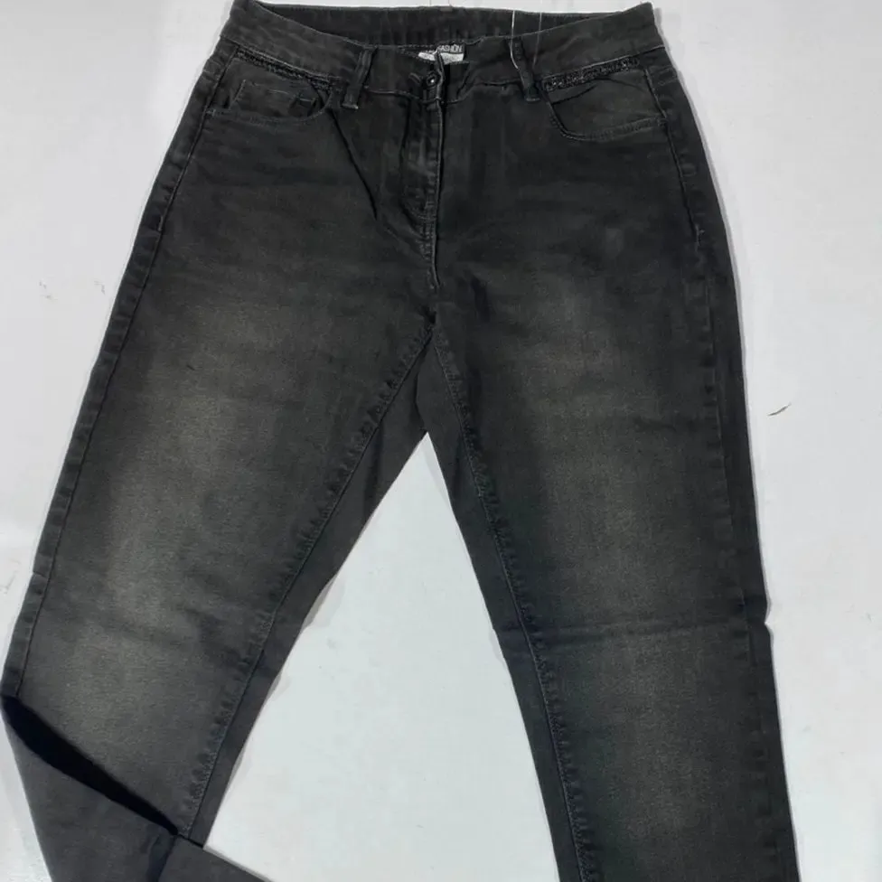 Mega vendita pantaloni Super uomo Skinny Slim Fit Fitness Denim pantaloni Cargo Jeans a zampa di sudore impilati pantaloni a sei tasche per gli uomini