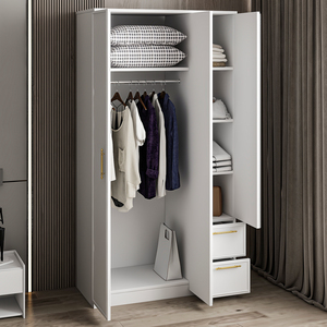 Vespera 3 kapılı çekmece dolabı beyaz avrupa tarzı şık ve fonksiyonel tasarım herhangi bir oda için mükemmel geniş depolama alanı sunuyor - Product Image 6