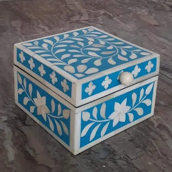 हड्डी इनले हार उपहार पैकेजिंग गहने अंगूठी बॉक्स फैंसी आयताकार भंडारण बॉक्स उपहार पैकेजिंग गहने बॉक्स अनुकूलित गहने बॉक्स अनुकूलित