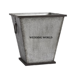 Set of Three Rustic <strong>Planter</strong> Customized Shape Handmade Designer <strong>New</strong> <strong>Planter</strong> Pots Classic Stylish Decorative Fancy Metal <strong>Planter</strong> - Product Image 4