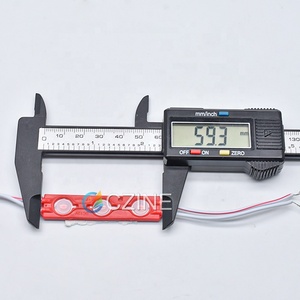 1.2w 90lm 3 leds 6013 לבן 2835 Samsung הזרקת 12v מודול עבור שלטים - Product Image 4