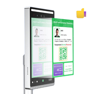 10-дюймовая система контроля доступа с датчиком температуры - Product Image 1