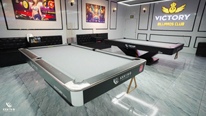 Bàn bida 9ft sang trọng với thương hiệu tùy chỉnh lý tưởng cho các câu lạc bộ, khách sạn và sử dụng riêng - Product Image 6