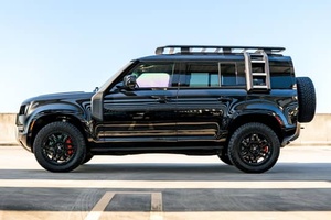 2020 Land Rover Defender 110 X düzgünce tasarlanmış SUV Turbo benzin/gaz motoru manuel şanzıman Left 8L R20 deri ACC sol el - Product Image 3