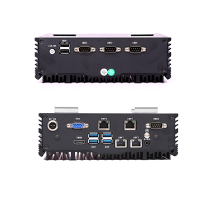 CESIPCインダストリアルPC組み込みボックスJ6412 i5 i7インダストリアルPC 4イーサネット組み込みコンピュータOEM/ODM FanlessインダストリアルPC - Product Image 1