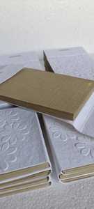 Personalizado feito gravado design floral artesanal capa <span class=keywords><strong>notepad</strong></span> feito com cânhamo forrado papéis