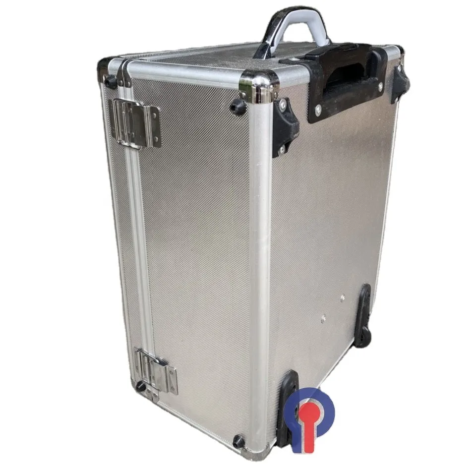 Oem Aangepaste Tool Aluminium Case Met Trolleys Handvat Flight Case Shock-Bescherming Water Proof Aangepaste Logo