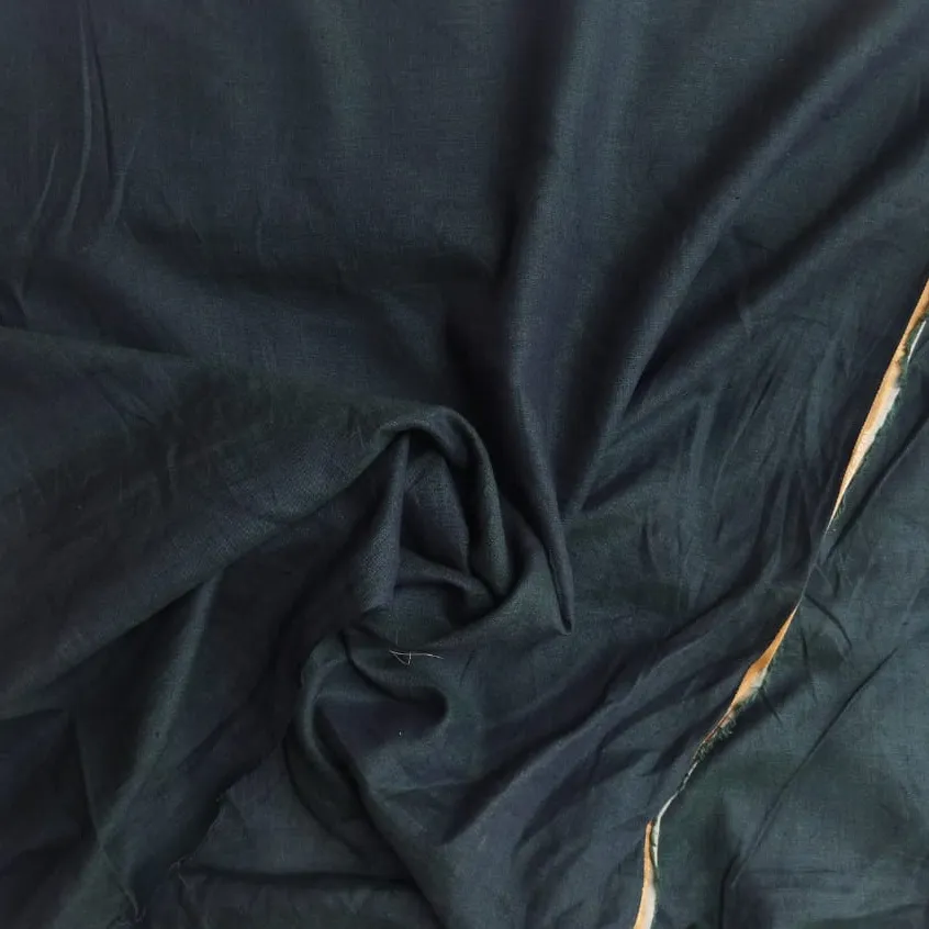 Lussuoso tessuto di lino di cotone fatto a mano tessuto di lino di colore solido per la produzione di indumenti tessili per la casa Decor tessuto di lino