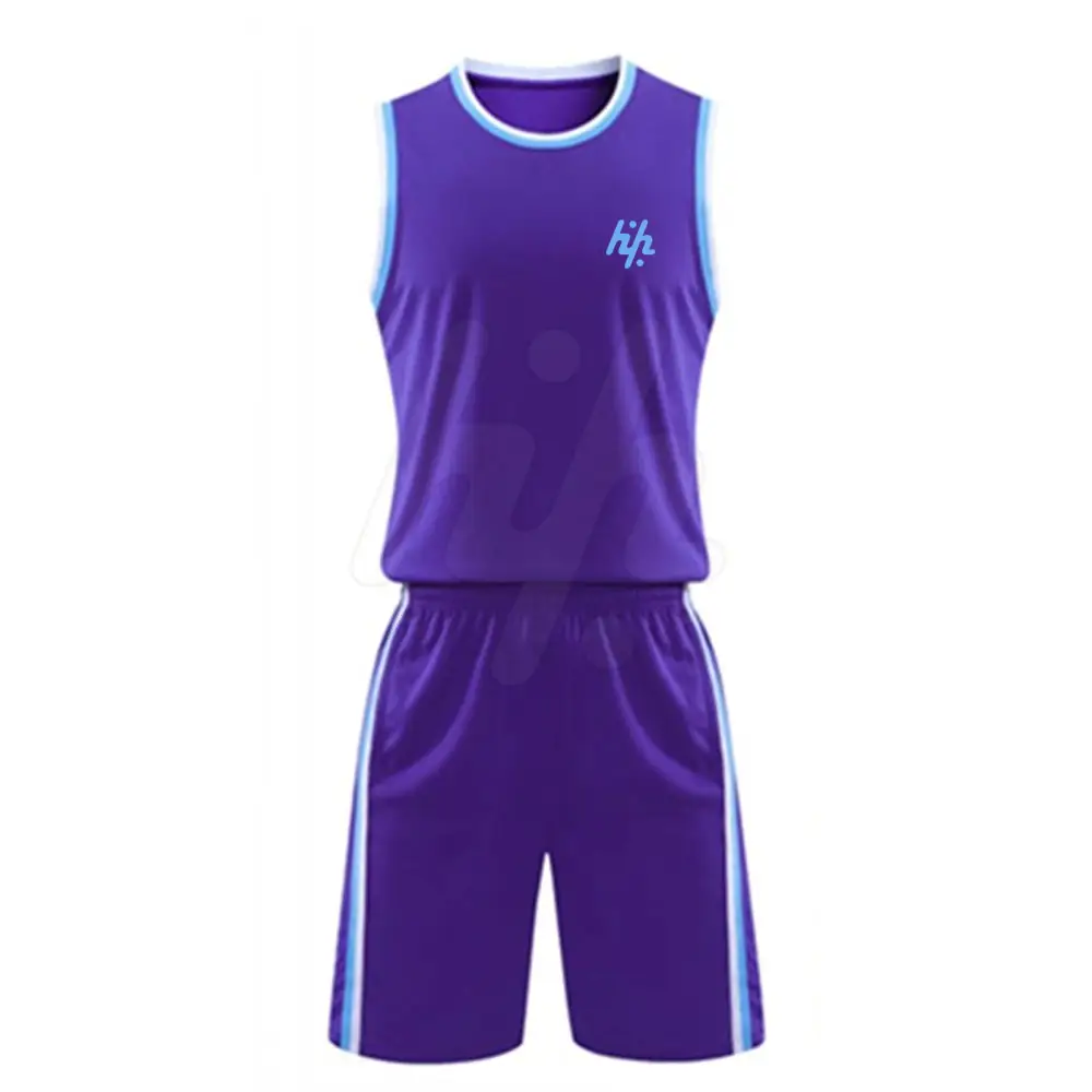Uniforme de baloncesto personalizado, Color púrpura, el mejor precio, alta calidad, nuevo diseño