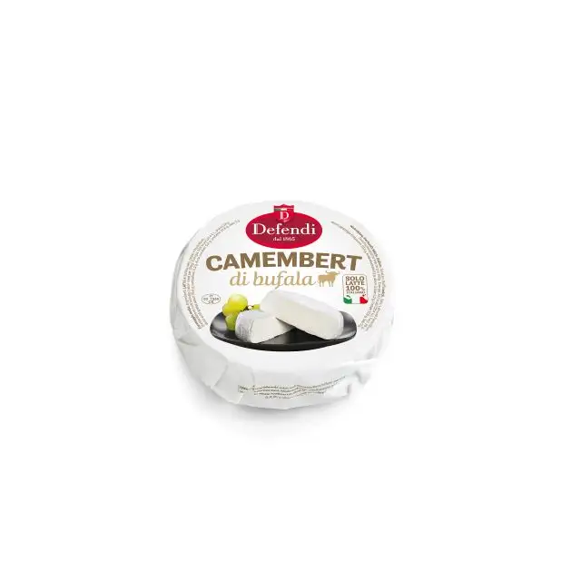 Formaggio DI BUFALA gourmet italiano CAMEMBERT DI BUFALA 250g per la vendita al dettaglio DI Horeca Foodservice