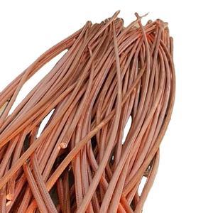 Factory Supply 99.99 Purity <strong>Bare</strong> Insulation Copper Cable Wire Copper Scrap for Sale Price Per Kg Ton