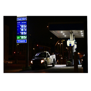 Customized Outdoor LED Gas Station Sign OLED Oil Price <strong>Display</strong> with SDK <strong>Function</strong> OEM Supplier - Product Image 3