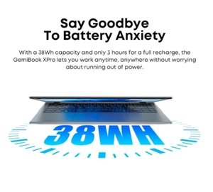 CHUWI GemiBook XPro 14inch UHD Screen Laptop 8GB RAM 256GB SSD Intel Celeron N100 Windows 11 <strong>Computer</strong> with Cooling Fan Notebook - Product Image 3