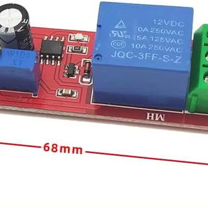 Einstellbare NE555 0 bis 10 Sekunden DC 12V Delay Timer Switch Modul im Angebot Elektronische Komponenten abschirmung für Raspberry Pi