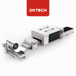 Dxtech металлическая листовая Автоматическая Одиночная система загрузки и разгрузки для волоконно-лазерной резки - Product Image 3