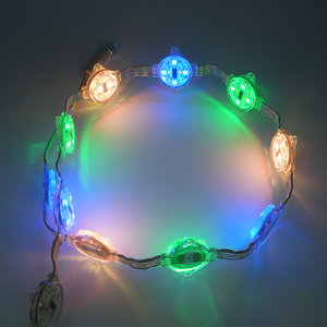 XQD impermeabile RGB LED Pixel luce modulo 12mm Full Color DMX SMD per eventi all'aperto e Display illuminazione DC12V - Product Image 1