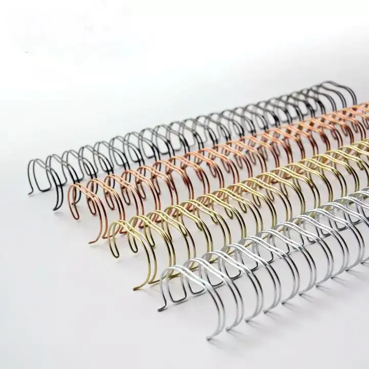 Cable de encuadernación en espiral de doble bucle para Notebook