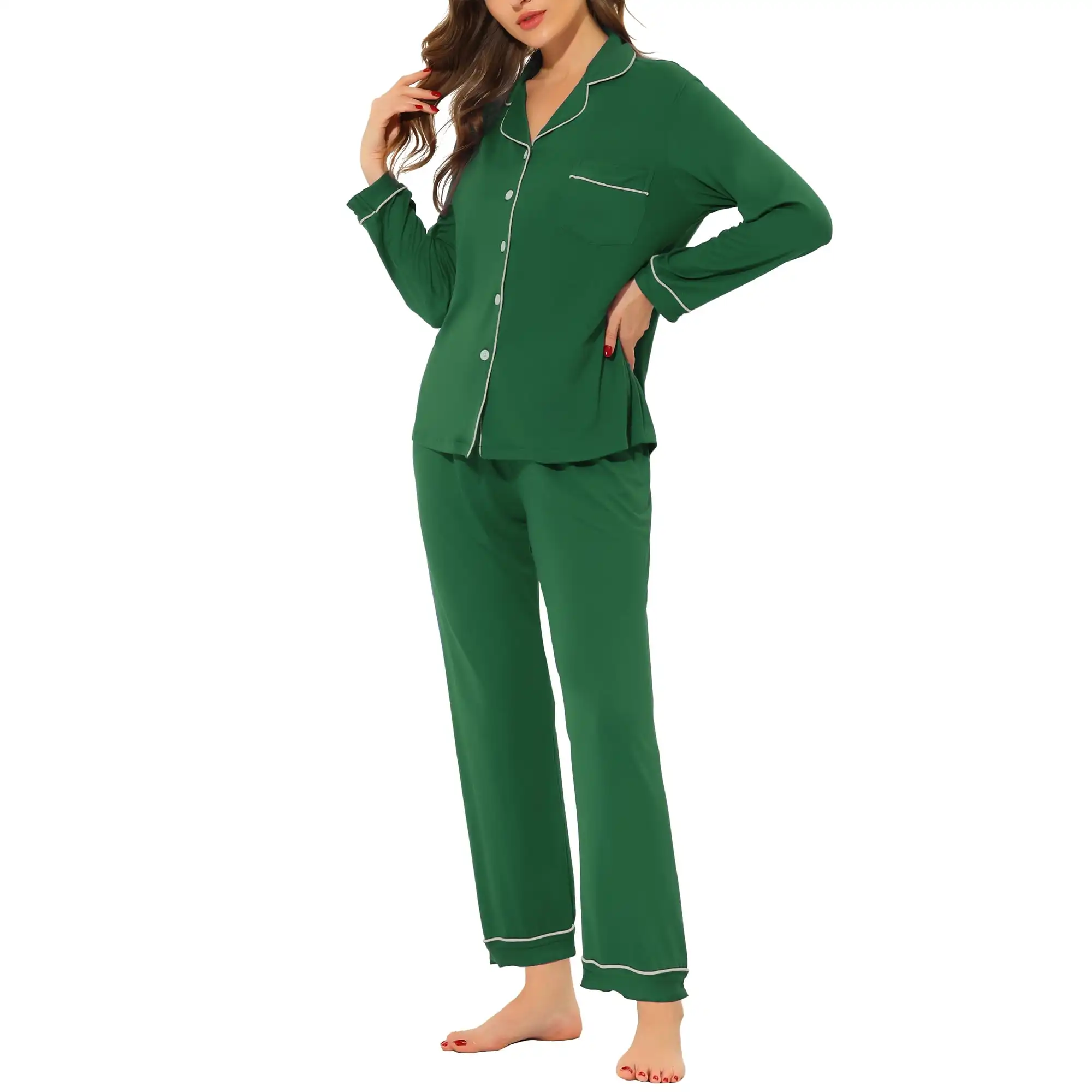 High Quality Customized Women's Sleepwear Pajamas For Women Set Fashionable Cotton Pajamas Shorts and Long Pants Homewear
