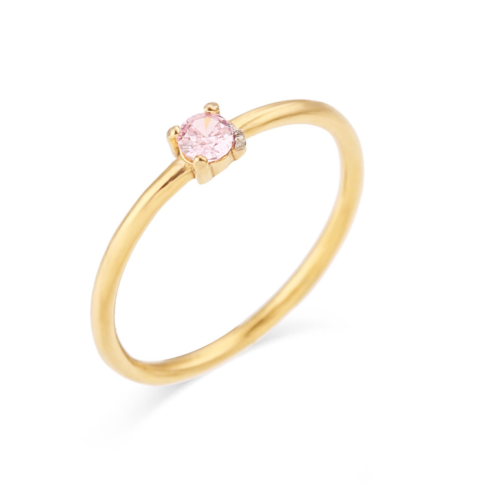 Light Pink Cubic zircon