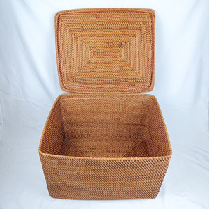 Cheapest Price Natural Big Rattan Storage, Natural Rattan <strong>Trunk</strong> for Home Storage and Organization Handmade From Vietnam - Product Image 5