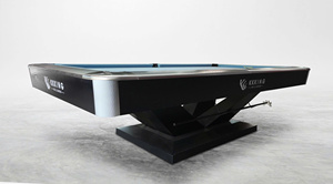 Bàn bida 9ft sang trọng với thương hiệu tùy chỉnh lý tưởng cho các câu lạc bộ, khách sạn và sử dụng riêng - Product Image 2