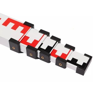 Levelling Aluminium <strong>Survey</strong> Staff. 5 m 5-sections for Laser <strong>Dumpy</strong> <strong>Level</strong>. - Product Image 4