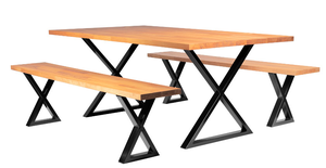 Nhiệm vụ nặng nề gang chân bàn kim loại công nghiệp khung bàn cho ăn uống và Bàn cà phê - Product Image 2