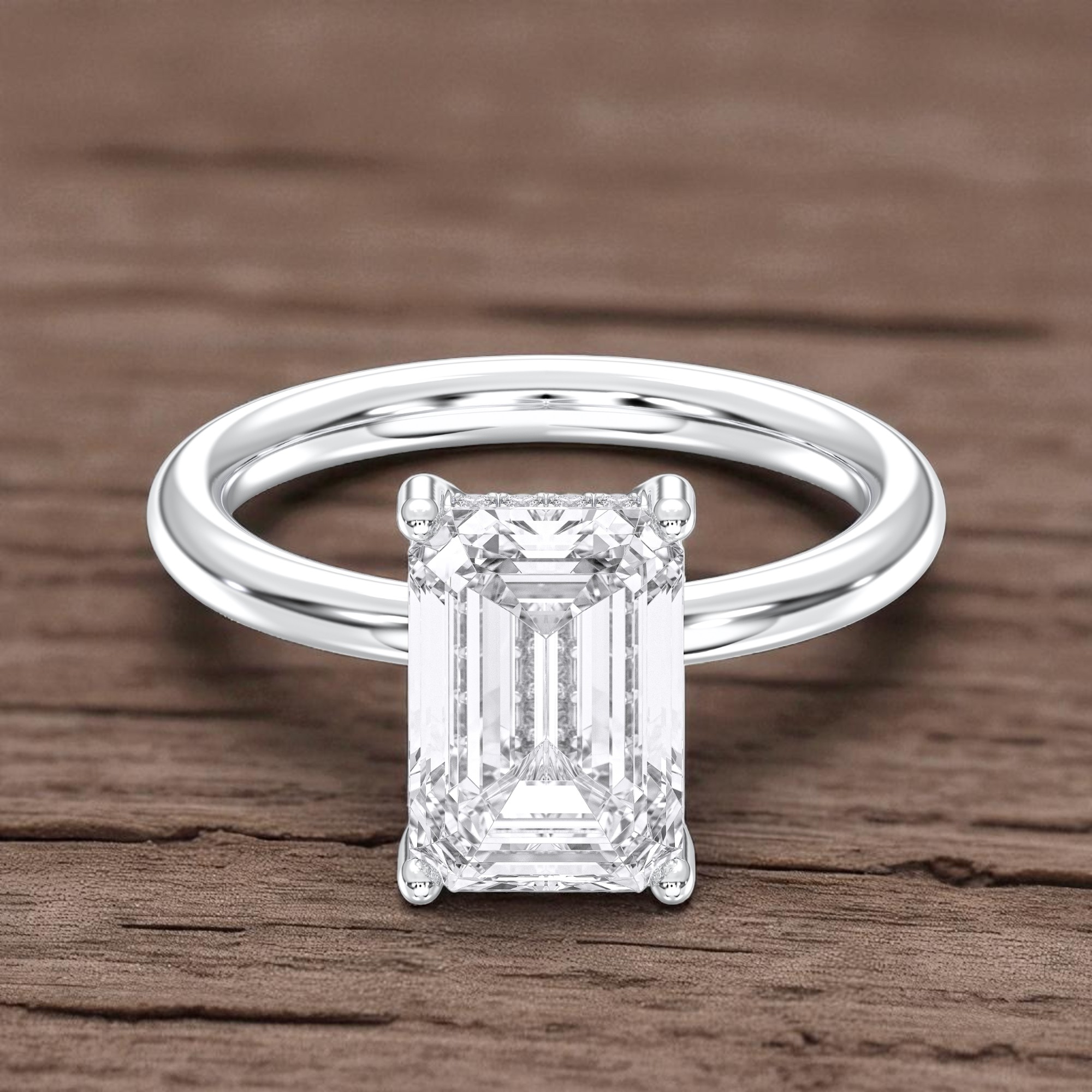 14K White Gold
