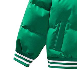 Windproof số lượng lớn Nhà cung cấp Nhà Máy Giá chấp nhận biểu tượng tùy chỉnh của nam giới Varsity puffer giải mã puffer Áo khoác bán buôn - Product Image 3