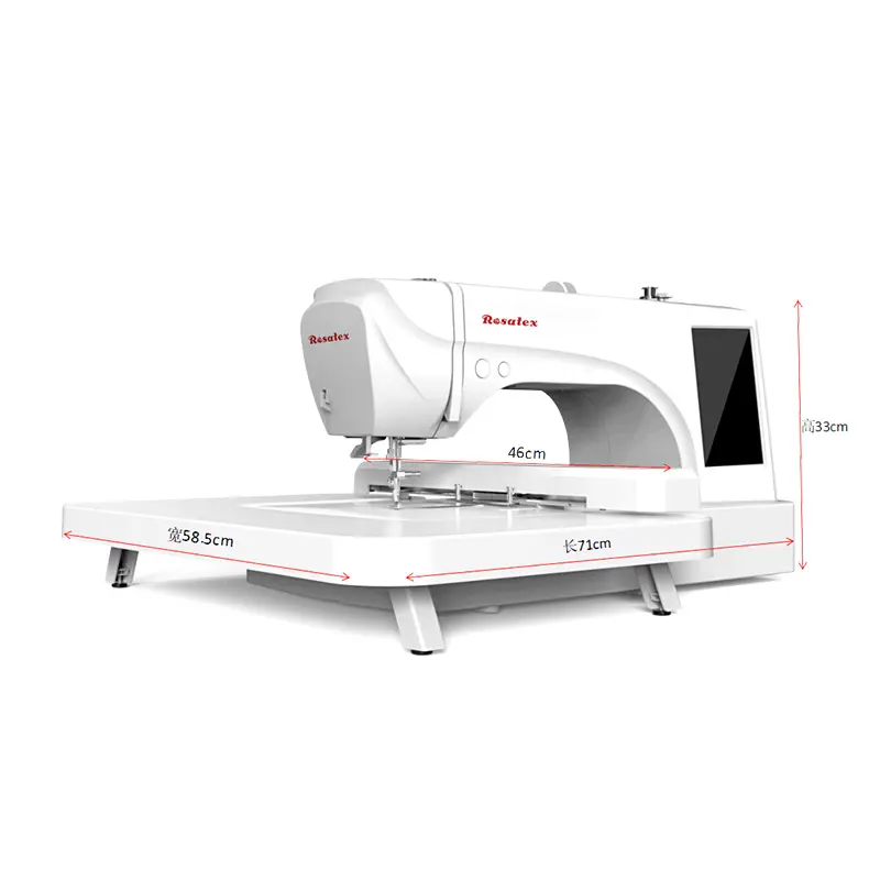 Rosatex Es6 850 Rpm per la casa uso 312 ricamo multifunzione ricamo macchina da cucire