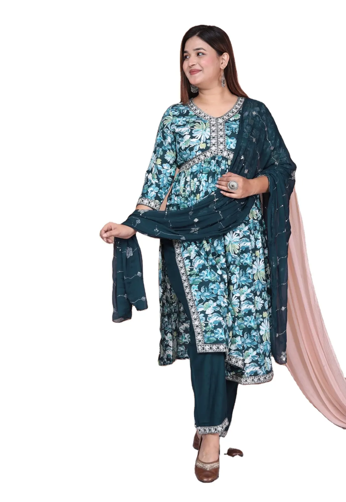 Индийская Женская коллекция, Женская хлопковая прямая курта с принтом, этническая одежда, оптовая цена, женская одежда ручной работы