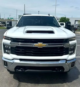 2024雪佛兰Silverado 2500HD乘员室4WD清洁二手真皮座椅重型卡车，左转向状态极佳