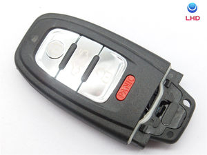 กล่องกุญแจรีโมทอัจฉริยะแบบมี Q7สำหรับรถ Audi Q5 A4l A5 A6 A8 Quattro A6 A8รีโมทอัจฉริยะ4/3ปุ่มเปลือกกุญแจพร้อมแบตเตอรี่แบบฝ้า - Product Image 3