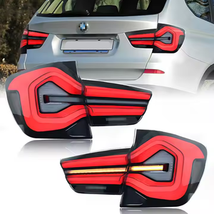 BMW X3 F25 2010-2017 için kuyruk işık meclisi sıralı dönüş sinyali ile yeni stil tarama LED DRL modifiye - Product Image 1