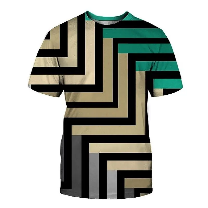 Camiseta estampada de hip hop, camiseta masculina de verão com impressão 3d, tendência, personalidade, casual, gráfico, camisetas interessantes