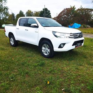 2017 עבור toyota hilux כפול מונית נוחות מונית דגם דיזל r16 הילוכים ידנית שמאל היגוי יארד פנים עור כהה awd דרי