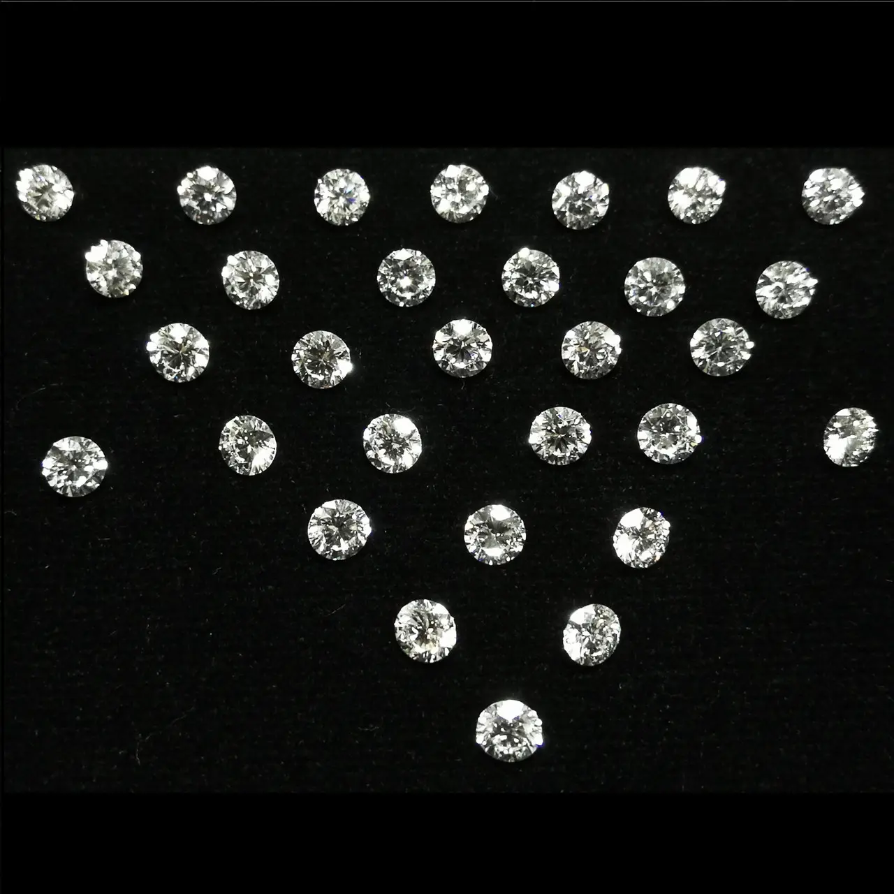 1 Carat LotEGL CertifiedLoose Natual Diamond Stones Color-DEF Clarity-VVS Star Mele Diamond Round 0.025-0.07ct