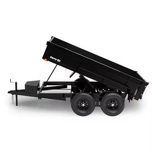 2025单轴5k大Tex 50SR-08液压自卸拖车40 "侧面销售10x5 7x14 17.6k液压自卸拖车齿轮马达 - Product Image 1