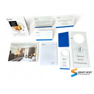 Yüksek kaliteli şık tasarım otel seti katalog broşür kullanım kılavuzu-ofset kağıt ve karton katlanır kitap - Product Image 2