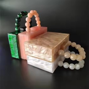 豪华可定制树脂手拿包耐用且充满活力的设计，带有<span class=keywords><strong>3D</strong></span>模型图案，适用于正式活动和婚礼