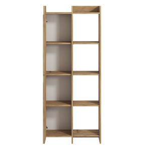 Teklif doğal avrupa tarzı çok raf kapalı kitaplık Modern ev mobilyası organize kitap oturma odası için zarif tasarım - Product Image 4