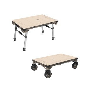 Shunhe sıcak satış katlanır market arabası kamp arabası vagon sepeti 100KG yükleme büyük tekerlekler - Product Image 3