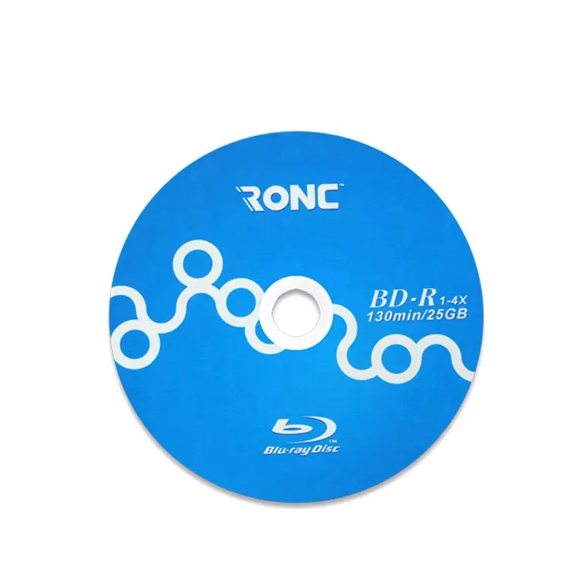 BD-R ACU-DISC BLU-RAY 6X Kecepatan Cakram Yang Dapat Dicetak Putih 25GB